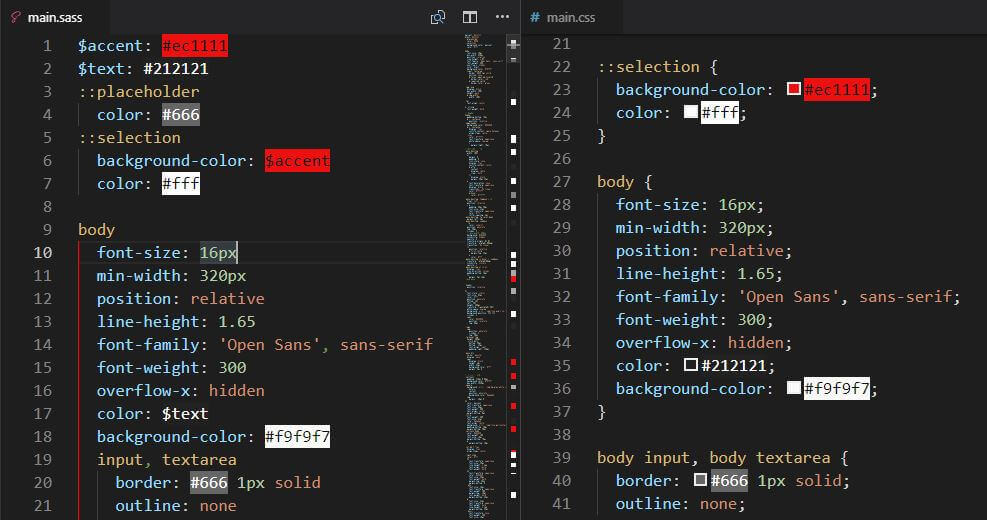 Color Highlight VS Code