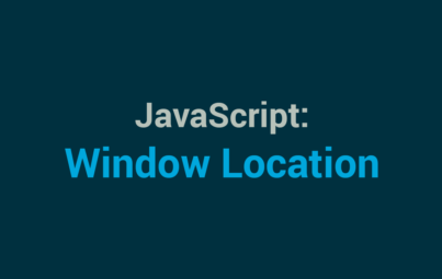 JavaScript: Window Location